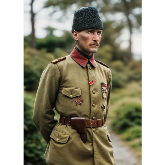 Askeri Üniformalı Atatürk Posteri Askeri Üniformalı Atatürk Posteri