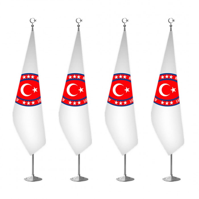 Özel Logolu Makam Bayrağı