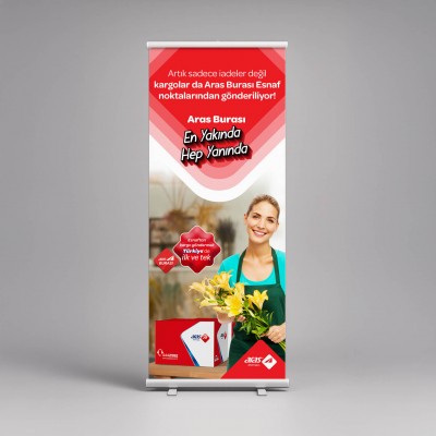 50x100 Roll Up Banner