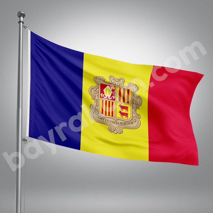 Andorra Gönder Bayrağı Andorra Gönder Bayrağı