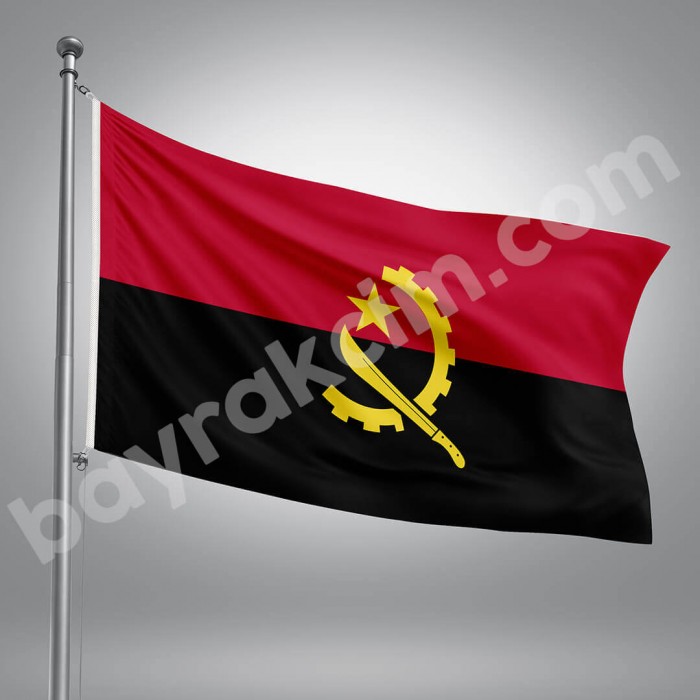 Angola Gönder Bayrağı Angola Gönder Bayrağı