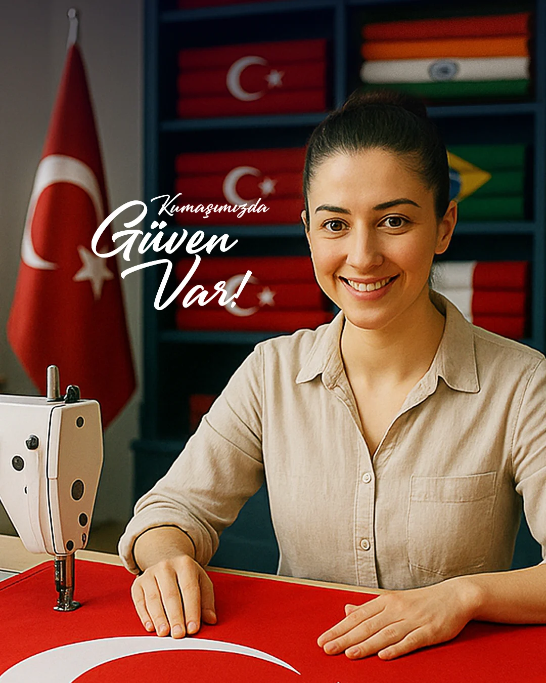 İstediğiniz ölçü ve kalitede Türk Bayrağı satışı.